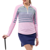 Alternate View 5 of SolCool Draper Quarter Zip Pullover